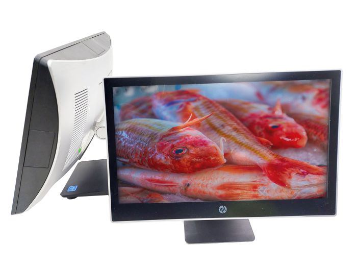 TPV táctil Doble HP RP9 G, 16ram 120ssd con Windows