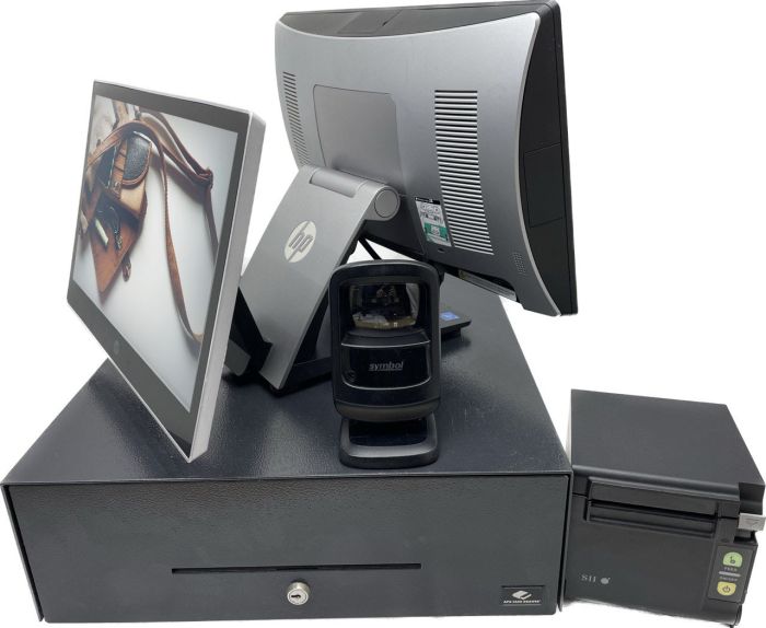 Pack TPV Tienda HPRP9 Doble i3, 12ram 240ssd +Pereferico