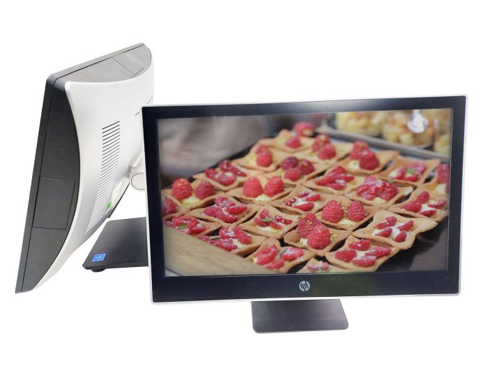 TPV táctil Doble HP RP9 i5 8ram 120ssd con Windows