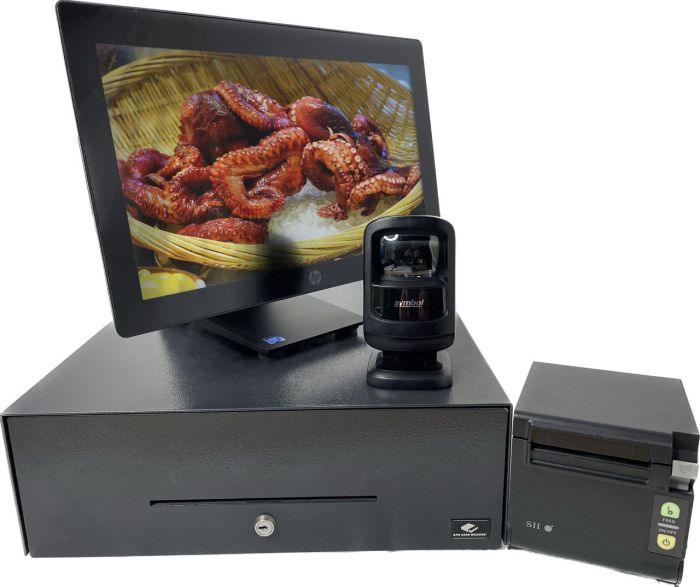 Pack TPV BAR Restaurante HPRP9 táctil solo i5 Ram8 SSD240