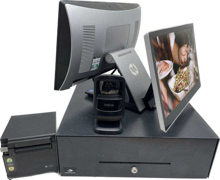 Pack TPV Doble BAR Restaurante HPRP9 i5 Ram8 SSD240