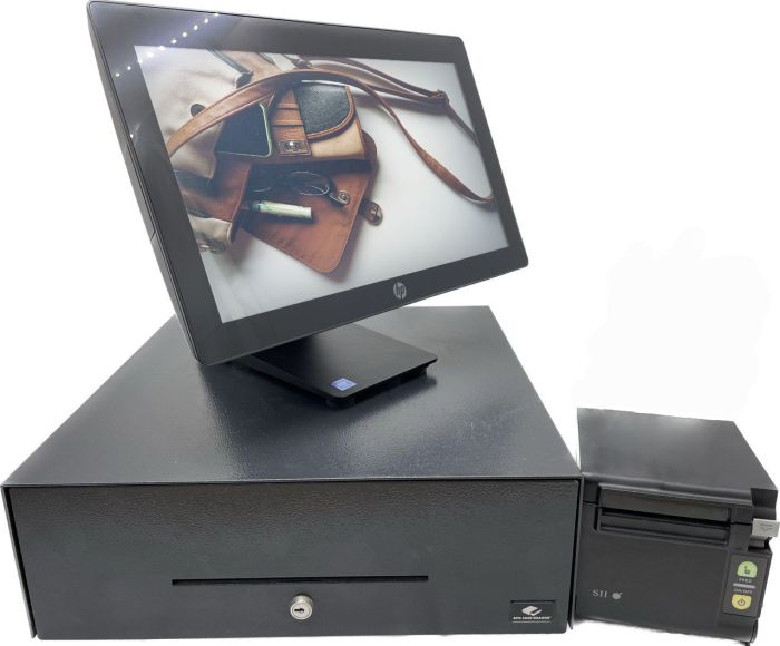 Pack TPV Tienda HPRP9 Doble i3, 12ram 240ssd +Pereferico