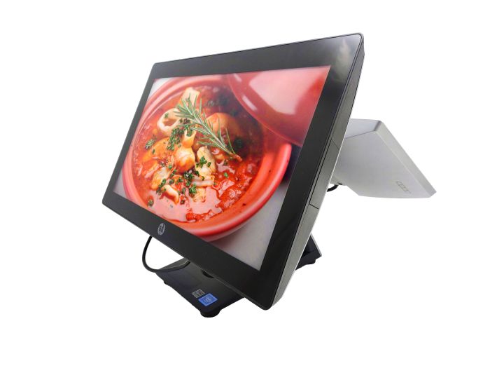 Kit TPV Doble Restaurante HP RP9 G, RAM8 SSD120 +Pereferico