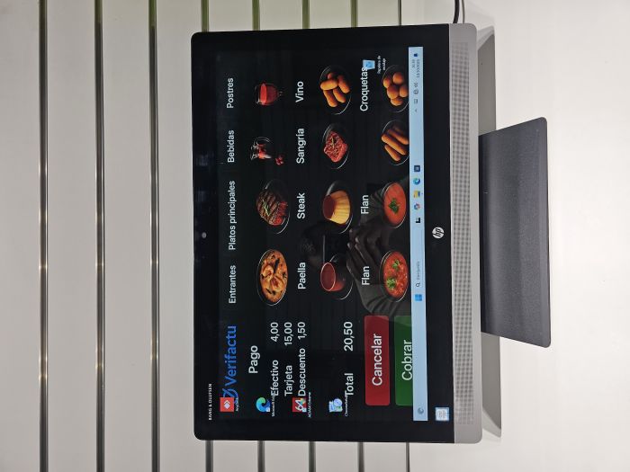 TPV Grande táctil HP Elite One 800 i5 RAM8 SSD240
