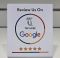 Tarjeta de mesa NFC para Reseñas de Google