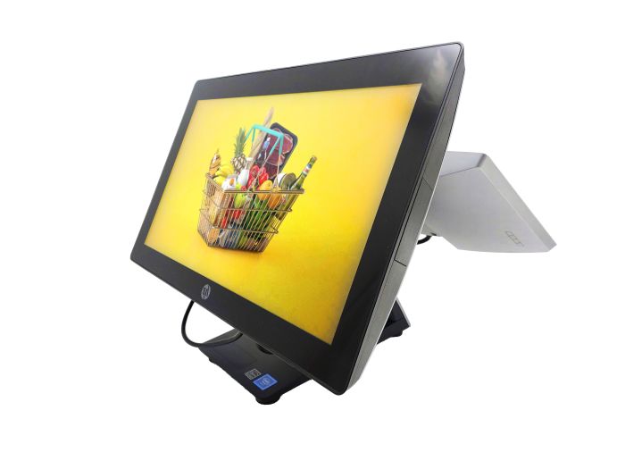 TPV táctil Doble HP RP9 G 16ram 240ssd con Windows