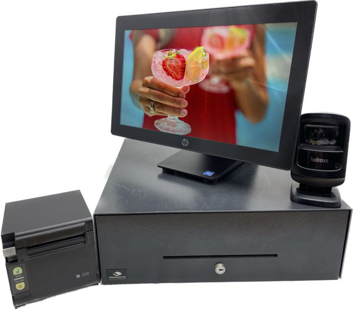 TPV completo BAR Restaurante HPRP9 táctil solo G, RAM8 SSD240