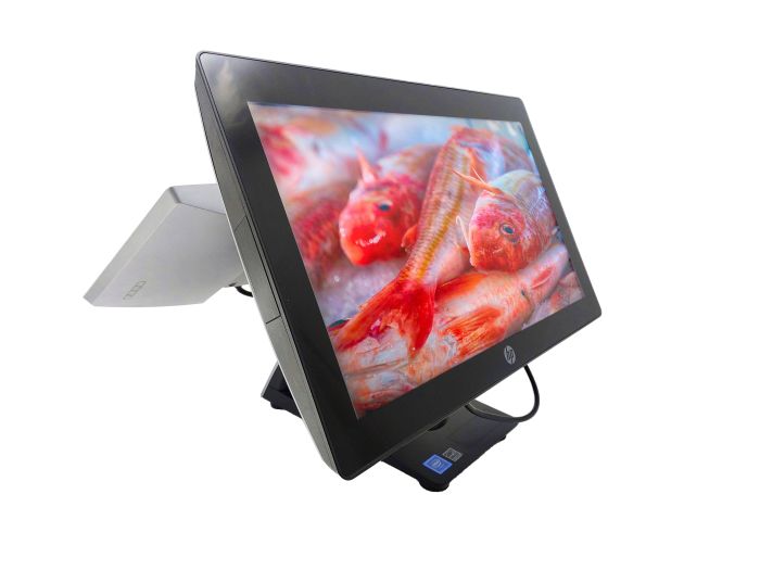 TPV táctil Doble HP RP9 G, 16ram 120ssd con Windows