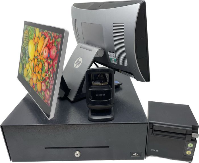 Pack TPV Tienda HPRP9 Doble i3, 8ram 120ssd +Pereferico