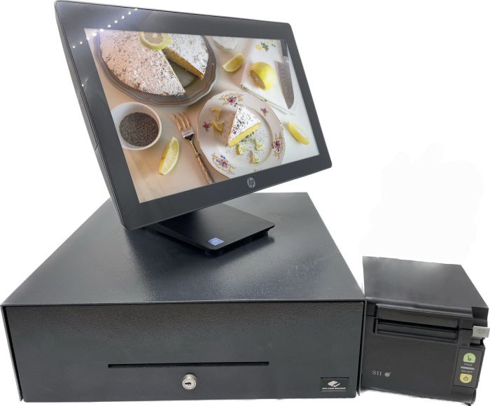 TPV táctil Panadería HPRP9 G,16ram 240ssd Kit+Pereferico