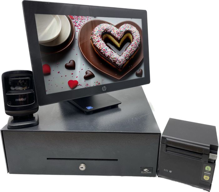 TPV completo BAR Restaurante HPRP9 táctil solo i3 Ram8 SSD240