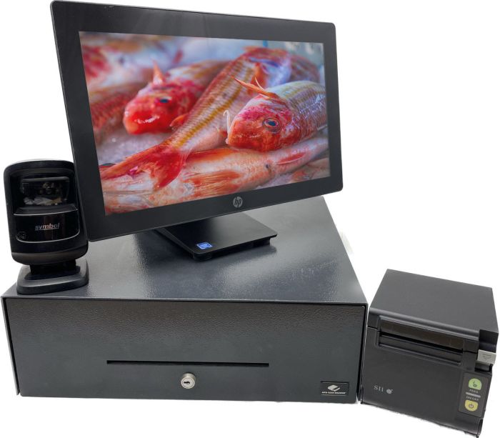 TPV táctil Doble HP RP9 G, 16ram 120ssd con Windows