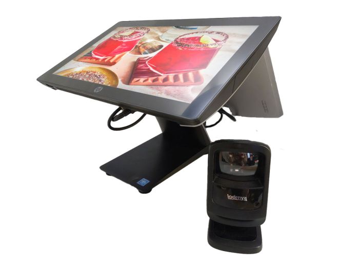 TPV completo BAR Restaurante HPRP9 táctil solo G, RAM16 SSD240