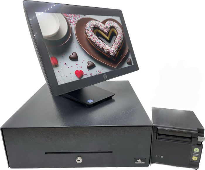 Kit TPV Cafetería Panadería HP RP9 i3 16Ram 240Ssd +Pereferico