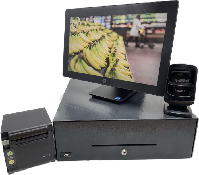 TPV táctil Doble HP RP9 i5 16ram 120ssd con Windows