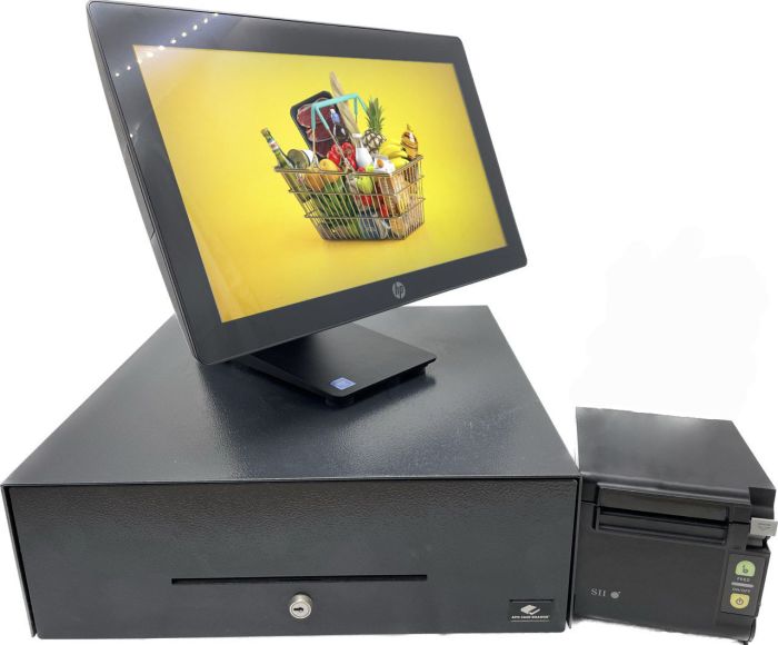 TPV táctil Doble HP RP9 G 16ram 240ssd con Windows