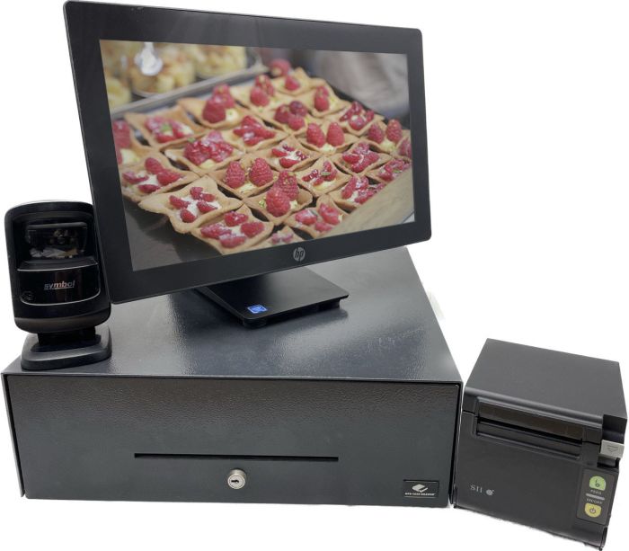 TPV táctil Doble HP RP9 i5 8ram 120ssd con Windows