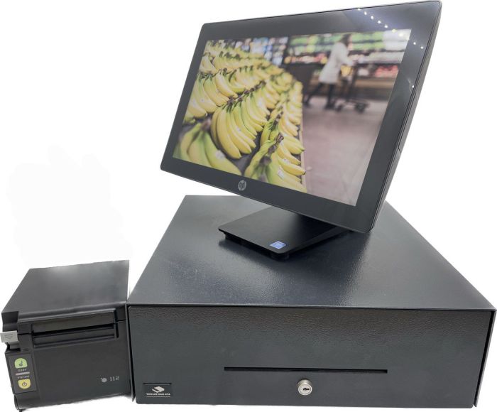 TPV táctil Doble HP RP9 i5 16ram 120ssd con Windows