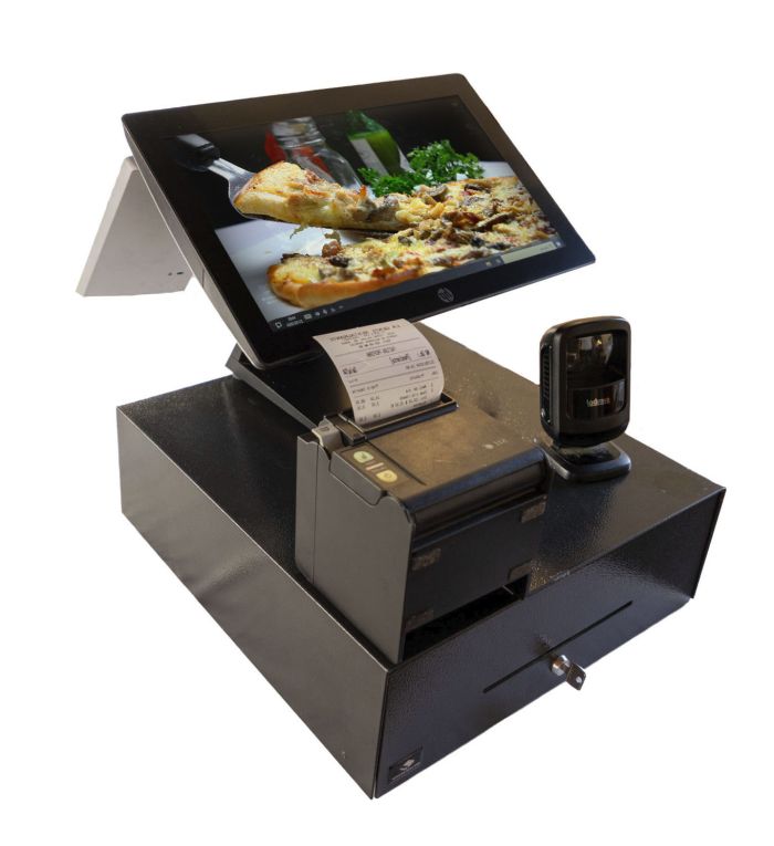 Pack TPV BAR Restaurante HPRP9 táctil solo i5 Ram16 SSD240