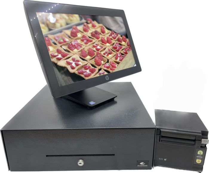 TPV táctil Doble HP RP9 i5 8ram 120ssd con Windows