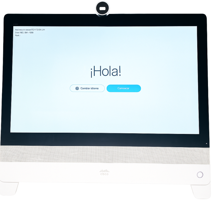 All in One táctil Cisco Webex DX80