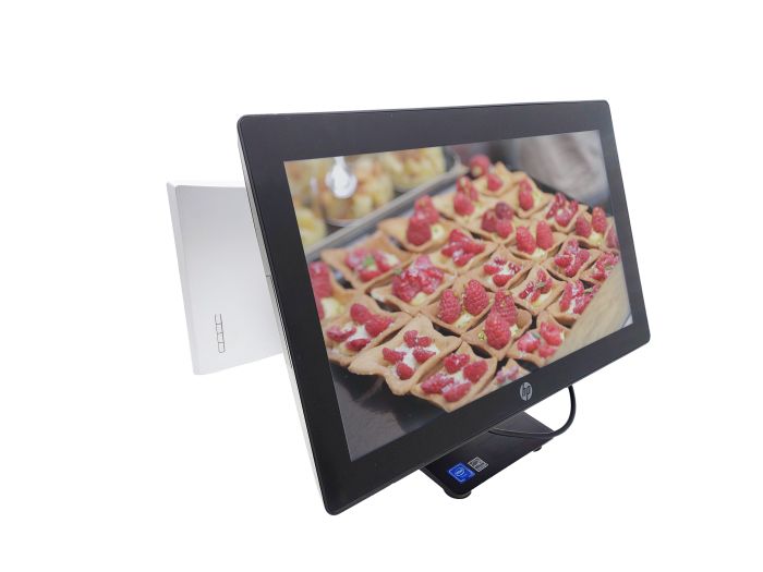 TPV táctil Doble HP RP9 i5 8ram 120ssd con Windows