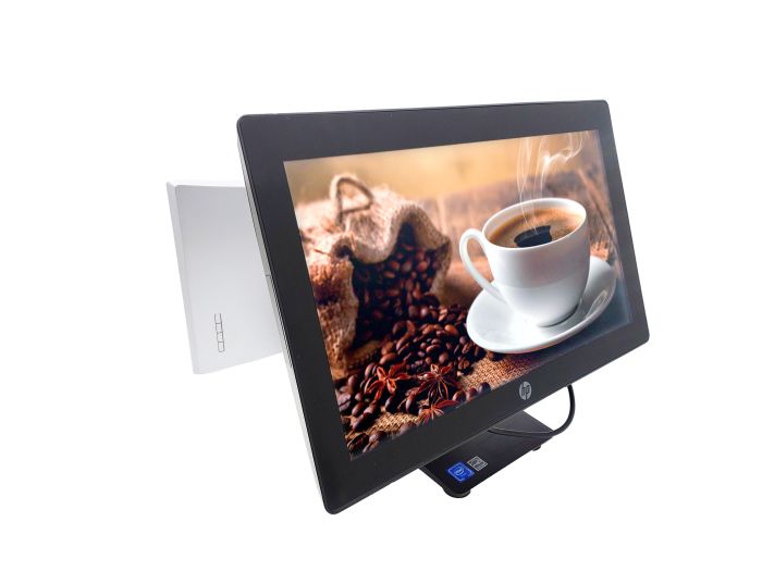 Kit TPV Cafetería Panadería HP RP9 i3 8ram 240ssd +Pereferico