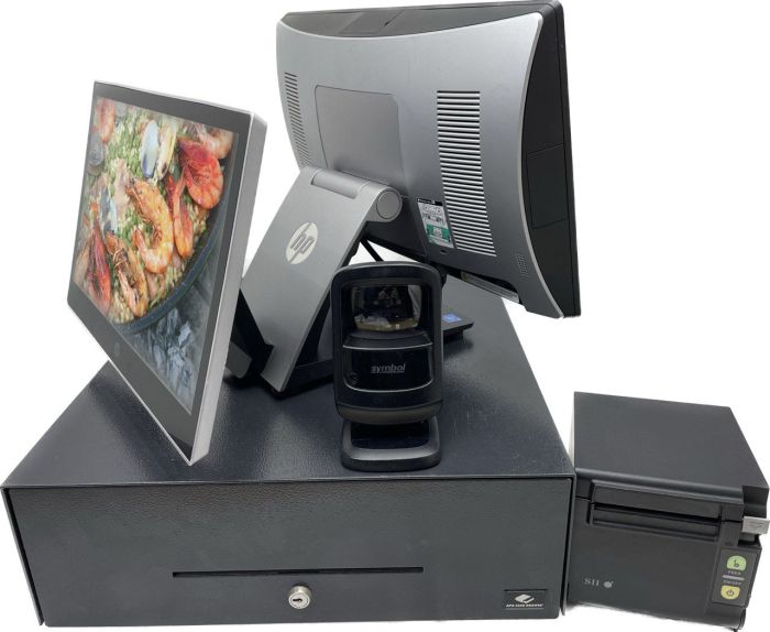 TPV completo BAR Restaurante HPRP9 táctil solo i5 Ram16 SSD120