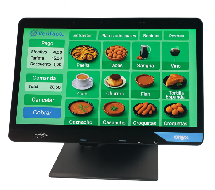 TPV Garande táctil Onyx VENUS 224 i5 11GEN RAM8 SSD240