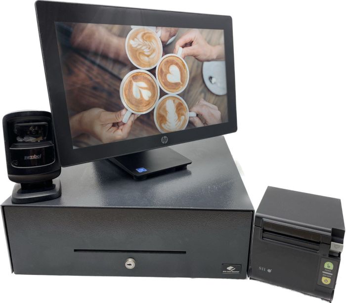 TPV Doble completo BAR Restaurante HPRP9 i5 Ram8 SSD120