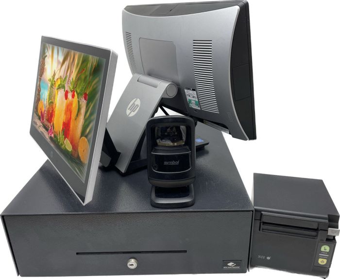 TPV Doble completo BAR Restaurante HPRP9 i3 Ram16 SSD120