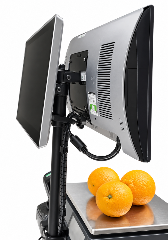 Pack TPV táctil Doble Marca HP i3 con Balanza GRAM