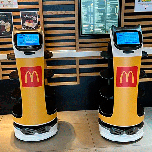 ALQUILAR Robot camarero Bellabot