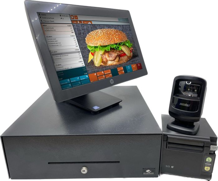 Pack TPV Tienda HPRP9 Doble i3, 8ram 120ssd +Pereferico