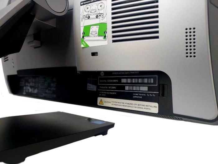 Kit TPV Cafetería Panadería HP RP9 i3 8ram 240ssd +Pereferico