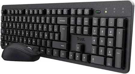 Teclado y Raton USB negro